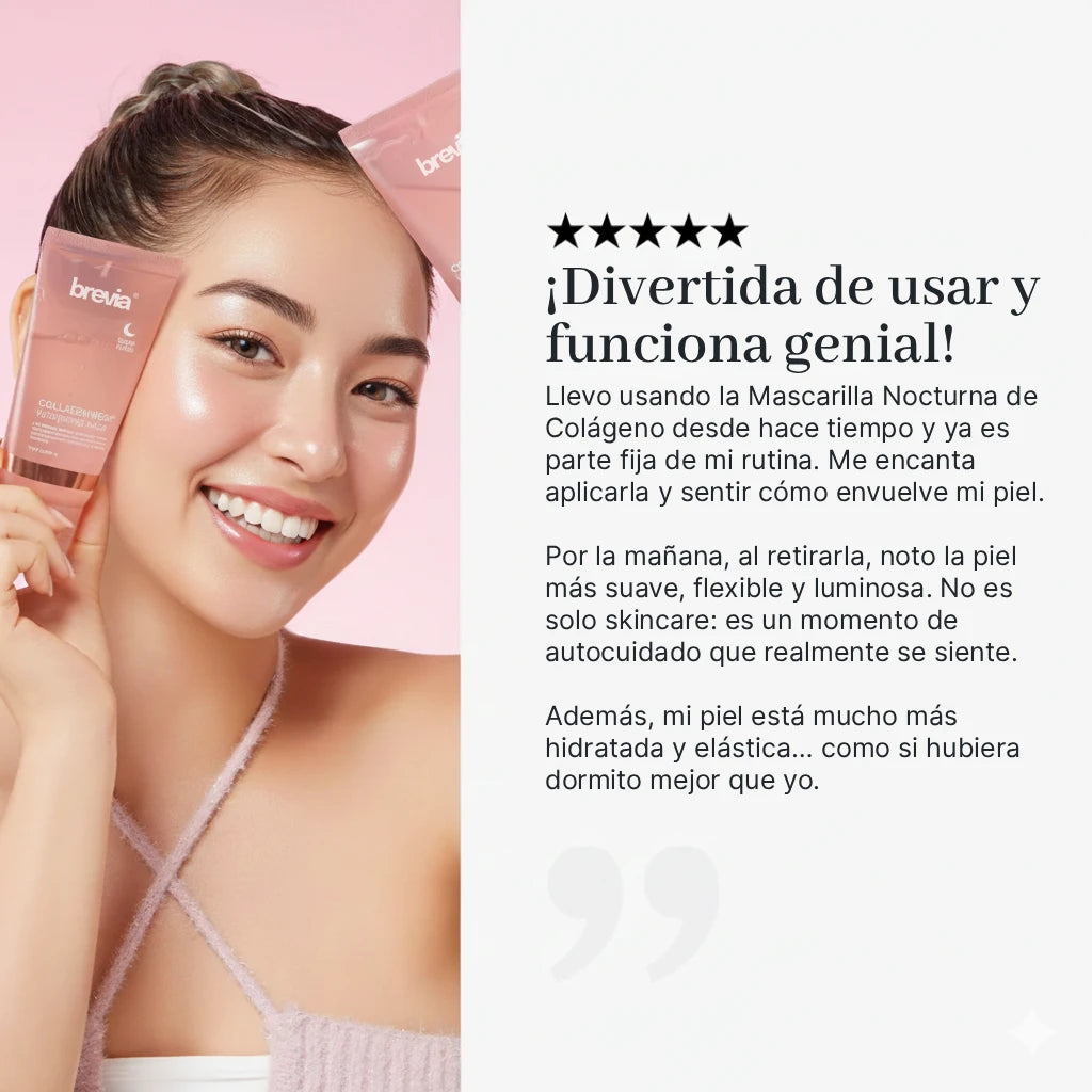 Mascarilla Nocturna de Colágeno